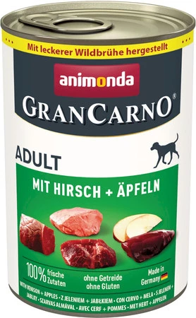 ANIMONDA Grancarno ADULT Jeleń Jabłko 400g