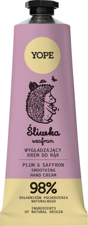 Yope Śliwka & Szafran – naturalny krem do rąk 50ml
