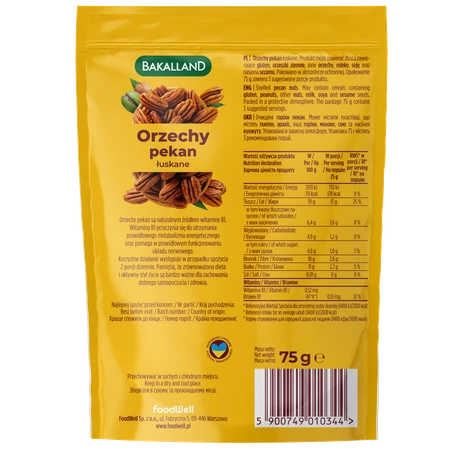 Bakalland Orzechy pekan 75g