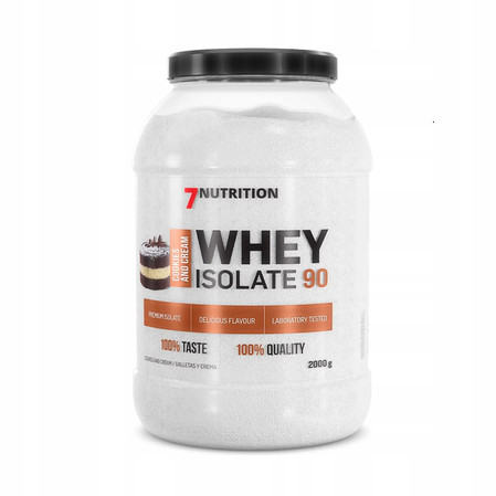 7NUTRITION WHEY ISOLATE 90 odżywka białkowa izolat 2000g smak Ciasteczka