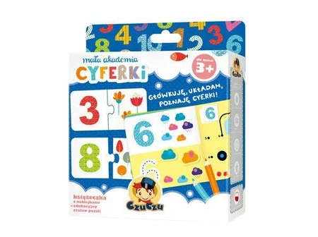 Mała akademia cyferki 3+ czuczu - Opracowanie Zbiorowe
