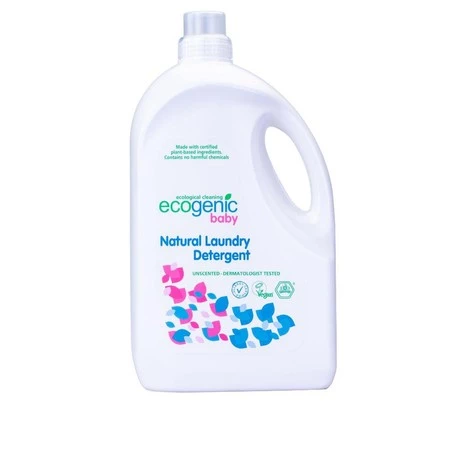 Ecogenic Baby, Hipoalergiczny płyn do prania ubranek dziecięcych, bezzapachowy,  2750 ml