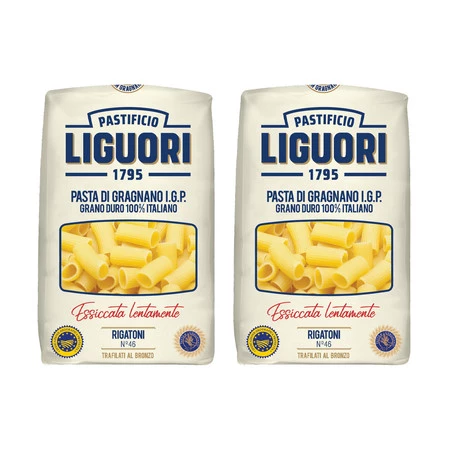 Zestaw 2x Makaron Liguori IGP Rigatoni 500G