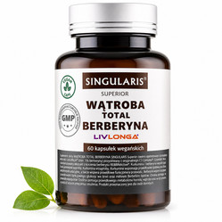 Singularis Wątroba total Berberyna 60 kaps.