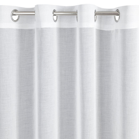 FIRANA GOTOWA LANA 350 X 150 CM BIAŁY