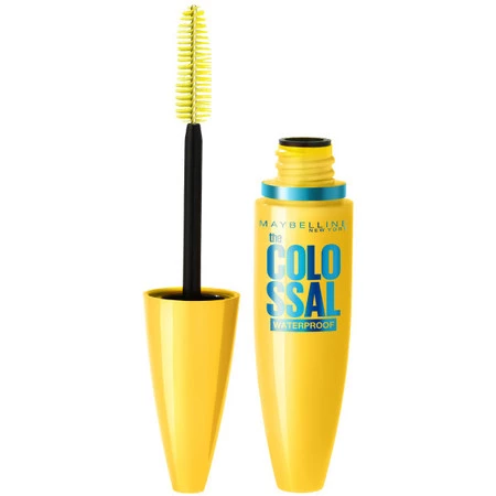 Colossal Waterproof Mascara wodoodporny tusz do rzęs Black 10.7ml
