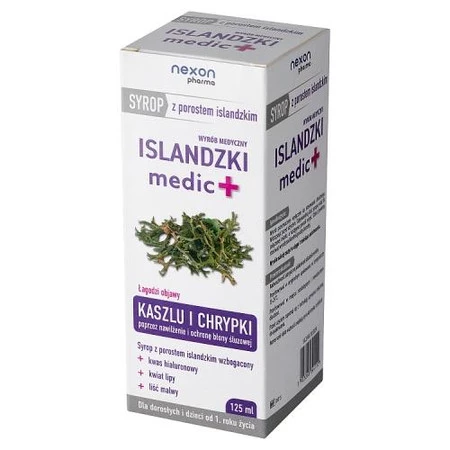 Nexon Islandzki Medic + Syrop 125ml