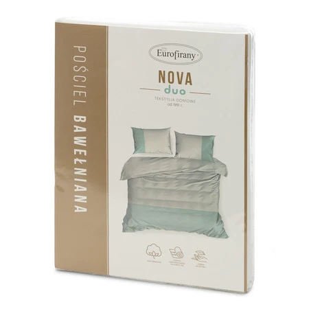 Komplet pościeli Novad, 160 x 200 cm, Biały