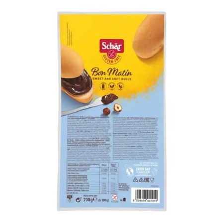 Shar - Bon matin- słodkie bułeczki bezglutenowe (4x50 g) - 200 g