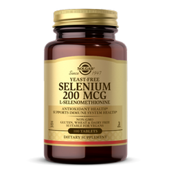 Solagar Selenium (Yeast Free) selen 200 mcg - 100 tabl.