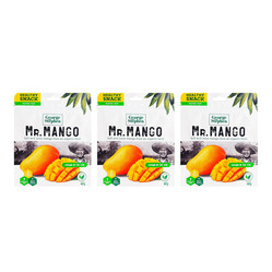 Zestaw: 3x GEORGE & STEPHEN suszone owoce Mr.Mango 40g