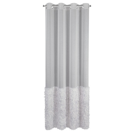 FIRANA GOTOWA MARGARET2 140 X 250 CM SREBRNY
