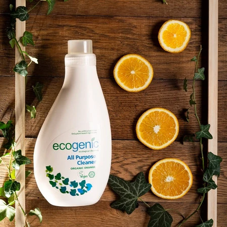 Ecogenic, Uniwersalny płyn do czyszczenia różnych powierzchni, Pomarańcza, 1000 ml