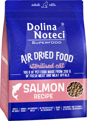 DOLINA NOTECI SuperFood Kot Sterilised Suszony Łosoś 1kg