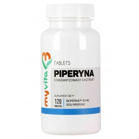 Myvita Piperyna 10 Mg 120 T Pomocna W Ochudzaniu