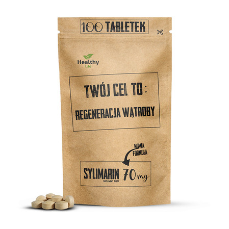  Twój Cel To Sylimarin 70 mg naturalna ochrona wątroby i detoksykacja 100 tabl.