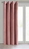 ZASŁONA GOTOWA D91 ROSA 140 X 270 CM CIEMNORÓŻOWY
