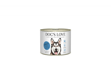 Zestaw 10x DOG'S LOVE Fisch - ryby z amarantusem, marchewką i mniszkiem lekarskim (200g)