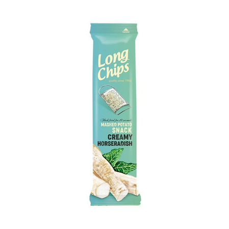 Zestaw 2x Chipsy ziemniaczane o smaku chrzanu 75 g
