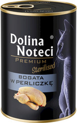 DOLINA NOTECI PREMIUM Kot Sterilised Perliczka 400g