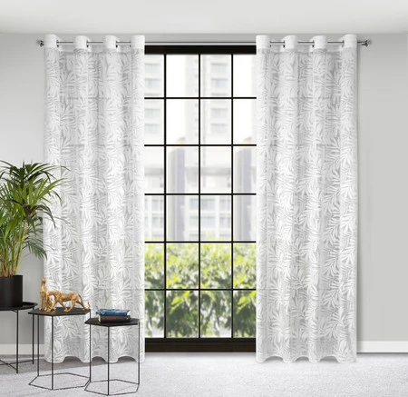 ZASŁONA GOTOWA NATALY 140 X 250 CM BIAŁY