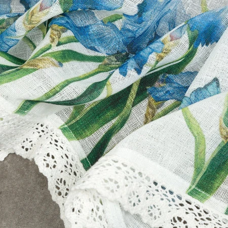 FIRANA GOTOWA ALA NA TAŚMIE 150 X 30 CM BIAŁY