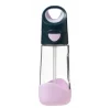 Butelka tritanowa ze słomką 450 ml, Indigo Rose, b.box