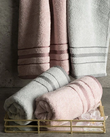 Ręcznik Koral (01), 50 x 90 cm, Biały