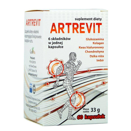 Gorvita Artrevit na wsparcie stawów 60 kaps.