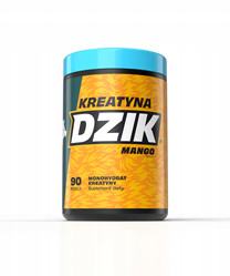 WK DZIK Kreatyna Monohydrat 90 porcji 369 g smak mango
