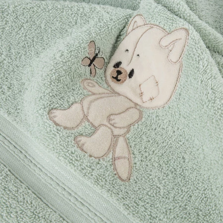 Ręcznik Dziecięcy Baby66 100 x 100 cm, Miętowy
