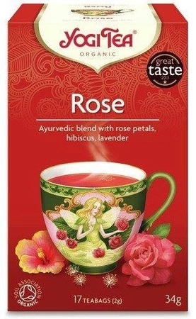 Yogi Tea − Rose, herbata − 17 x 2 g
