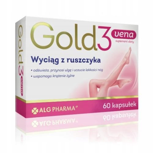 Alg Pharma Gold3vena 60 kaps. - Nabea.pl