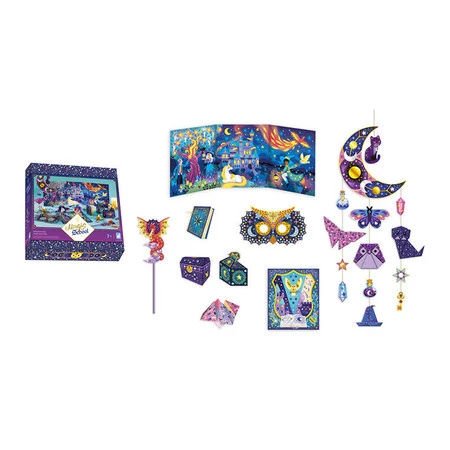 Janod Multizestaw kreatywny 9 dekoracji Szkoła magii 7+