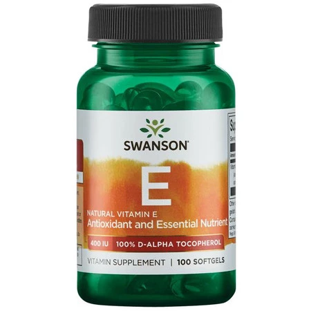 Swanson Witamina E Naturalna 400 Iu 100 K