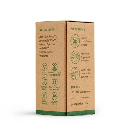 Naturalna Nić Dentystyczna Spearmint, 50m