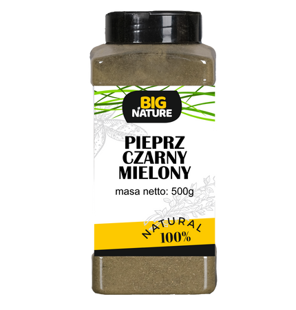 PIEPRZ CZARNY MIELONY 500G