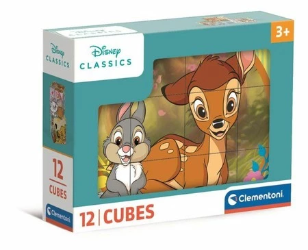 Clementoni Klocki obrazkowe 12el Disney 41196