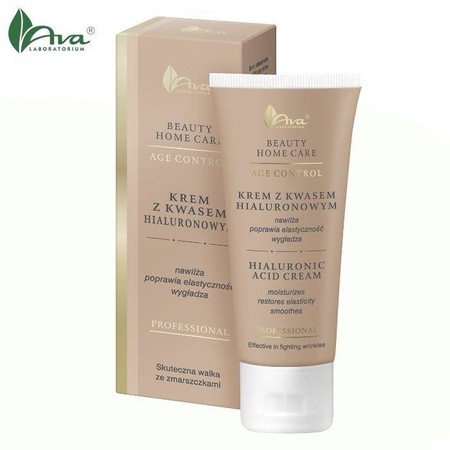Krem z kwasem hialuronowym intensywnie nawilżający - AVA BEAUTY HOME CARE