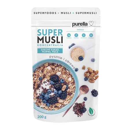 Purella Superfoods SuperMusli Koncentracja 200g