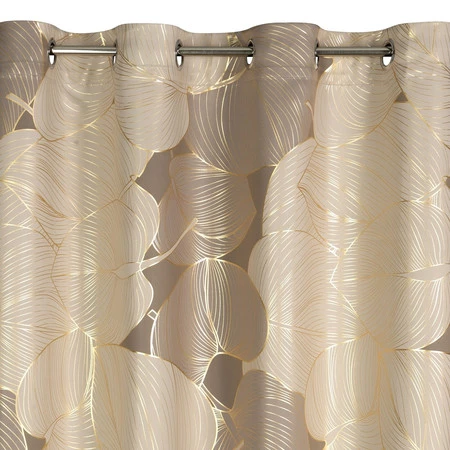 ZASŁONA GOTOWA FREZJA 140 X 250 CM BEŻOWY