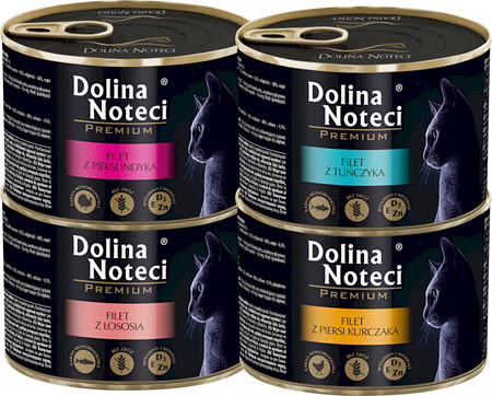 DOLINA NOTECI PREMIUM Kot Filet z Tuńczyka 185g