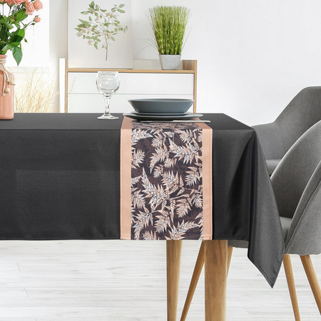 OBRUS ANITA 1 140 X 260 CM CZARNY
