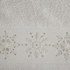Ręcznik Świateczny Joy3 70 x 140 cm, Srebrny