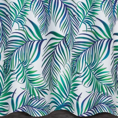 ZASŁONA GOTOWA D91 PALMS 02 140 X 250 CM BIAŁY