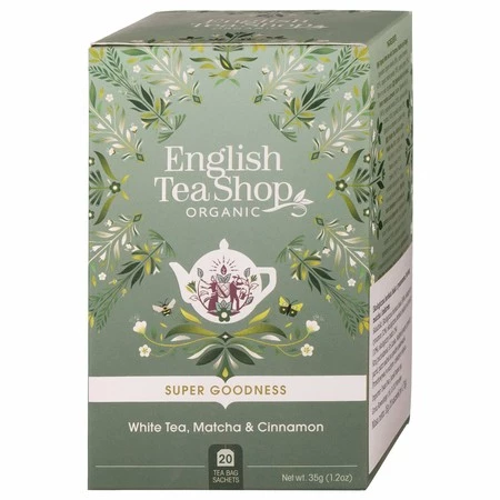 Herbata biała z cynamonem,matcha i imbirem (20x1,75) BIO 35 g
