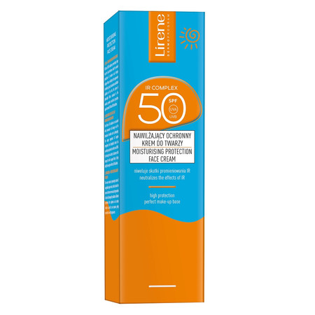 Sun nawilżający ochronny krem do twarzy SPF50 40ml