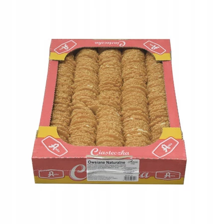 Ania Ciasteczka owsiane naturalne Luz 1 kg