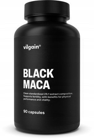 Vilgain Black Maca wsparcie organizmu w okresach intensywnego wysiłku 90 kaps.