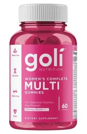GOLI NUTRITION Women's Complete Multi Witaminy i minerały dla kobiet 60 żelek